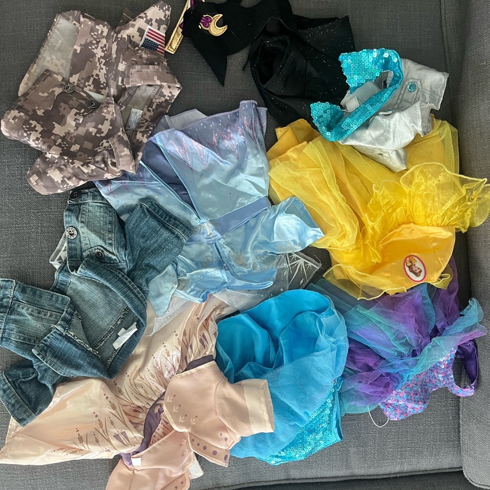 Build A Bear Costume Dress Bundle